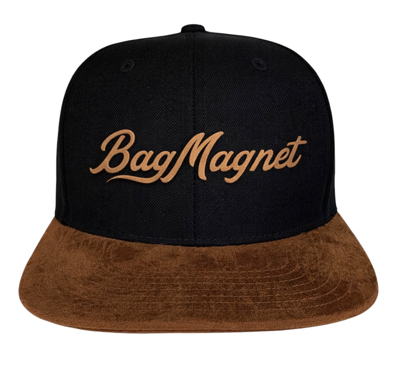 BAG MAGNET™ — MOCHA SUEDE SNAPBACK