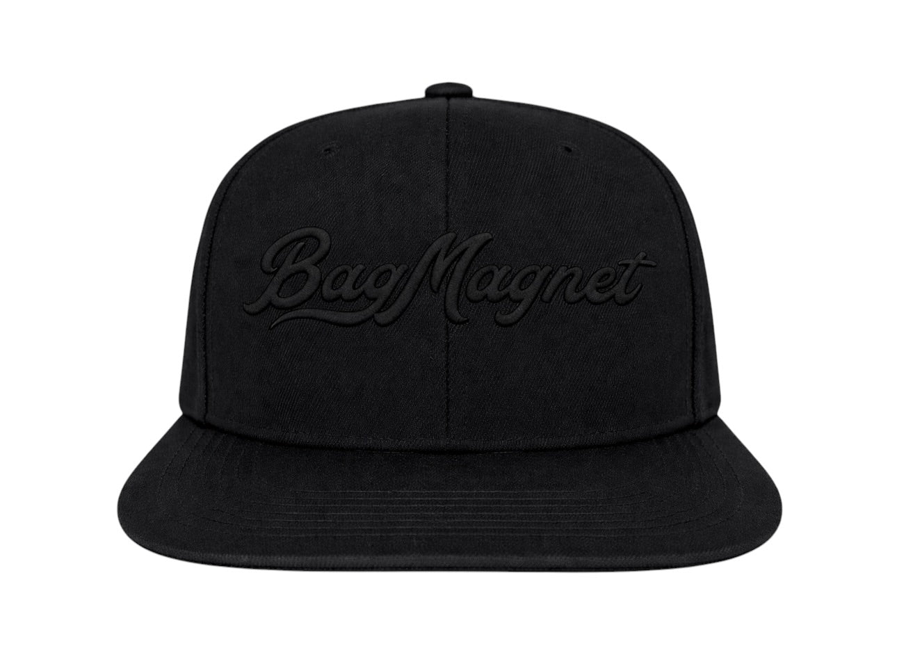 BAG MAGNET™ — BLACK  ON BLACK SNAPBACK