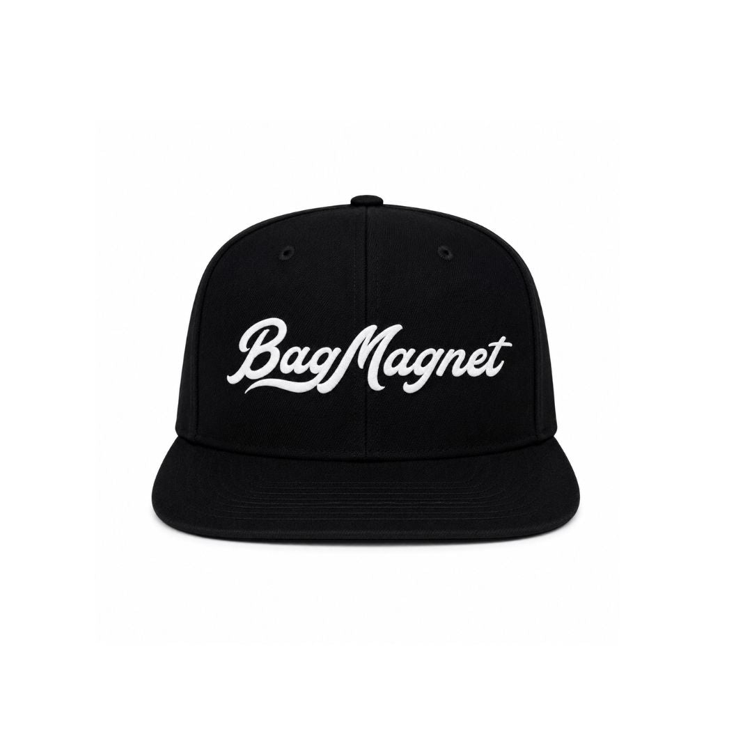 BAG MAGNET™ — BLACK SNAPBACK
